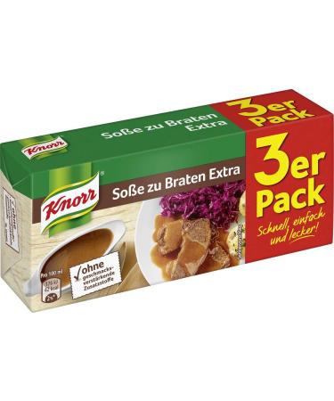 Knorr Sosse zu Braten Extra (Sauce for Roast extra) 3-er