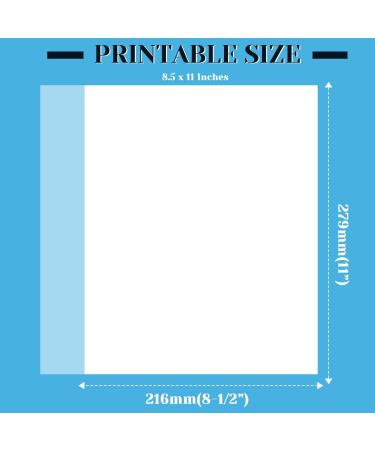 Cridoz 115GSM Transparent Vellum Paper 8.5 x 11 - Ideal for Printing Invitation Cards and Tracing - Buy Online on SooperMarket.com