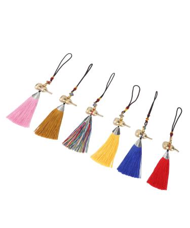 Cabilock 6pcs Copper Gourd Pendant Travel Feng Shui Car Fashion