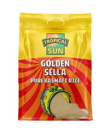 Tropical Sun Golden Sella Rice 5kg(Pack of 1) 5 kg (Pack of 1)