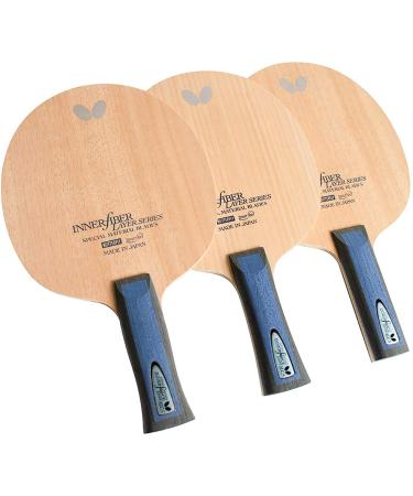 Butterfly Innerforce Layer ALC.S Table Tennis Blade - ALC Fiber Blade - Professional Butterfly Table Tennis Blade - Available in AN, FL, and ST Shakehand Handle Styles - Made in Japan. Flared