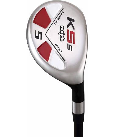 Majek Golf Senior Lady #5 Hybrid Lady Flex Right Handed Utility L Flex Club with Premium Ladies Arthritic Grip