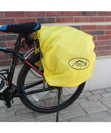 Lixada 50L Waterproof Bike Pannier Bag | Large Capacity Bicycle Trunk Bag | Army Green - Buy Online on SooperMarket.com