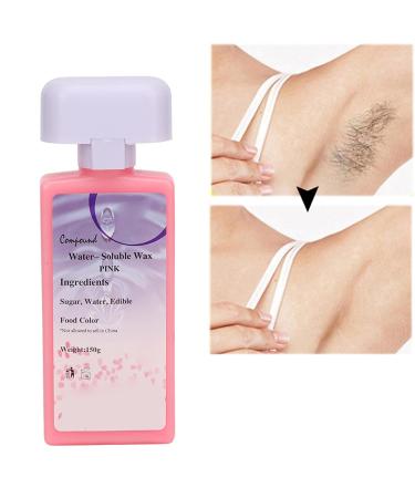 150g Roll Up Soft Wax for Legs Armpits & Bikini Area - Pink Depilation Wax Cartridge for Smooth Skin | International Shipping - Buy Online on SooperMarket.com