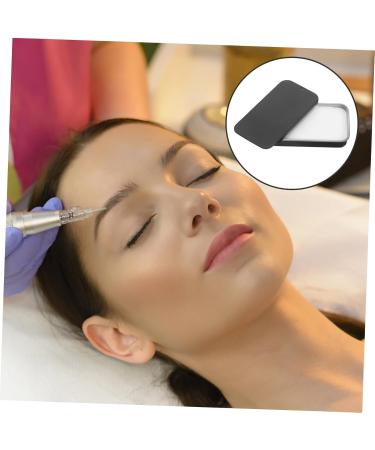 MUSISALY Eyebrow Drawing Eyebrow Makeup Tools Brow Contour Paste Aluminum Box 1 count (Pack of 1) Black - Buy Online on SooperMarket.com