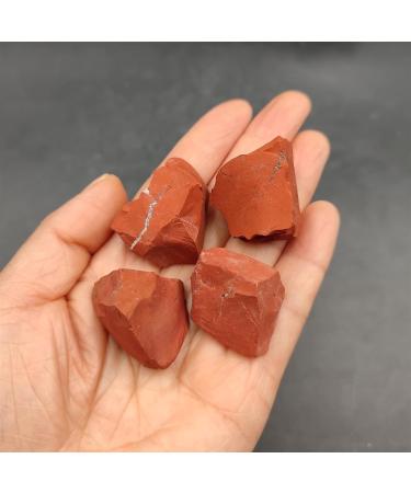 Crystal Rough Natural Crystal Rough 1pc Irregular Natural Red Jasper Rough Raw Stone Crystal Specimen Rock Home Decoration (Color : Strawberry Quartz Size : 1pc 20-40mm) - Buy Online on SooperMarket.com