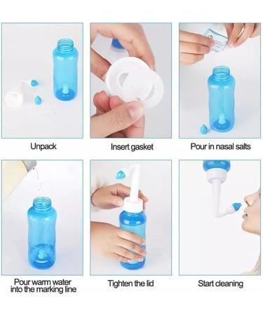 Nose Cleaner Nasal Neti Pot Avoid Allergic Irrigator Nasal Wash Rhinitis Sinusitis Child Neti Therapy 30 for Adult Pot X6n0 Cure - Buy Online on SooperMarket.com