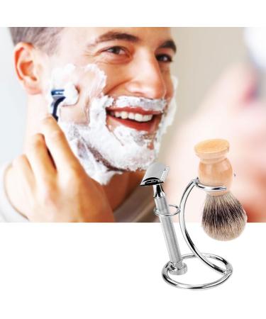 Premium Shaving and Brush Stand Kit | Metal Manual Shaver Organizer & Beard Set for Men - International Shipping - Buy Online on SooperMarket.com