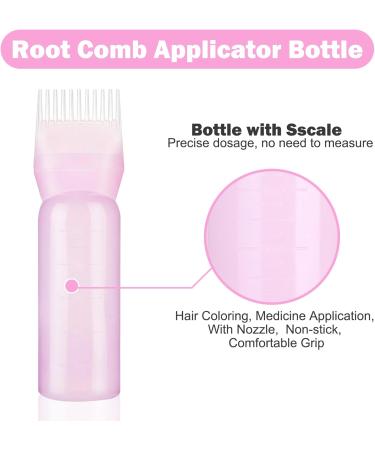 DSHYUAUOCI Hair Oil Applicator (Pink) - Perfect for Easy Application | International Shipping Available - Buy Online on SooperMarket.com