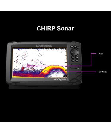 Lowrance Hook Reveal 9 Fish Finder with 9 Screen, Transducer, and C-MAP - Includes 4000 US Lake Maps - Buy Online on SooperMarket.com