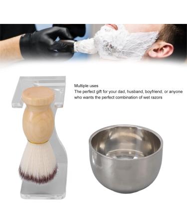 Naroote Shaving Brush Set for Men | Soft Bubble Bowl for Smooth Home Shaving - International Shipping Available - Buy Online on SooperMarket.com
