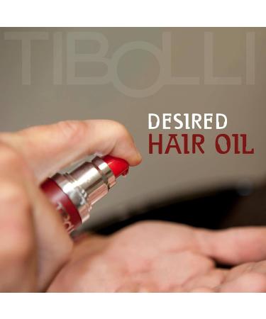 Tibolli Desired Hair Oil 1 fl oz - Anti-Frizz & Repair for Dry Damaged Hair - Natural Ingredients for Men & Women - 30ml - Buy Online on SooperMarket.com