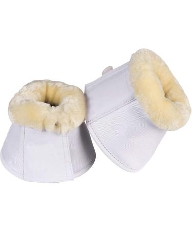 Eskadron hoof bells fauxfur white small