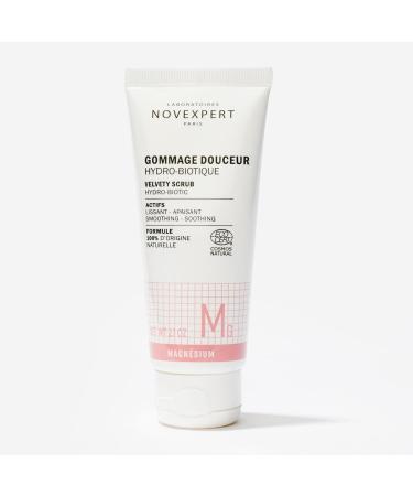 Velvety Scrub Hydro-Biotic - Creamy Exfoliating Face & Lip Scrub - Hydrates Soothes & Smooths - Vegan & Hypoallergenic for All Skin Types - 2 Oz - Buy Online on SooperMarket.com