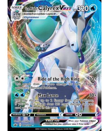 Pokemon Cards Ice Rider Calyrex VMAX League Battle Deck - Buy Now for Competitive Gameplay! - Buy Online on SooperMarket.com