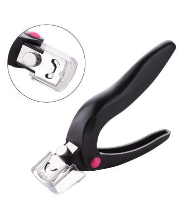 yilin Nail Clippers Professional Uv Gel False Nails Tips Cutter Nail Clippers Cutter Trimmer Stainless Steel Manicure(Black)