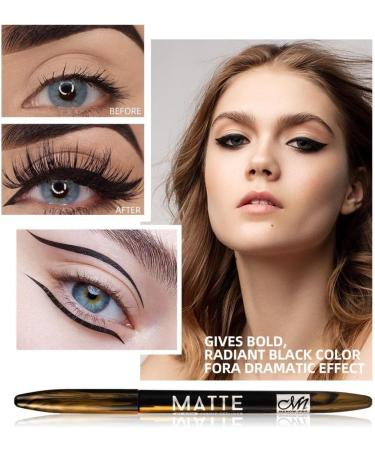 Jojomis Waterproof Liquid Eyeliner Pen Eye Makeup Liner Smudge Proof Black - Buy Online on SooperMarket.com