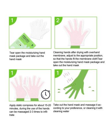 Hand Skin Repair Renew Mask 7Pcs - Moisturizing Hand Masks for Dry Hands | Nourishing Hand Care Gloves for AntiDry | Hydrating Hand Treatment - Buy Online on SooperMarket.com