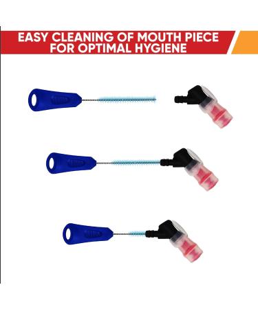 Reservoir Hydration Bladder Cleaning Kit - 6-In-1 Cleaner Set with Brushes, Tablets, and Carry Pouch - Buy Online on SooperMarket.com