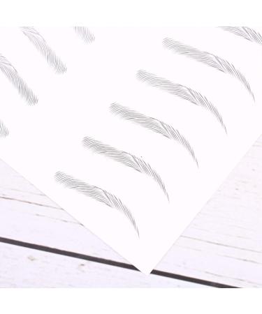 Solustrie 20 Pairs Waterproof Eyebrow Stickers - Durable Authentic Forehead Shaper for Men & Women - Buy Online on SooperMarket.com