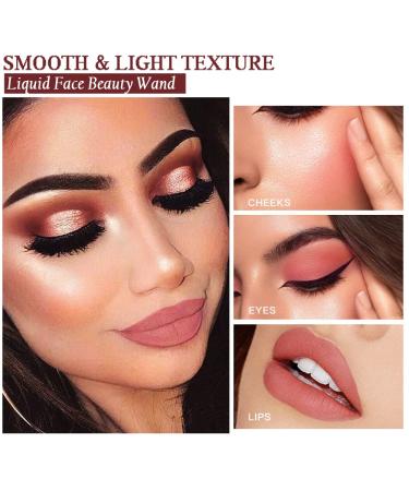 Aaiffey Cream Blush Beauty Wand - Natural Silky Smooth Liquid Face Blush Stick (03 Peach) - Buy Online on SooperMarket.com