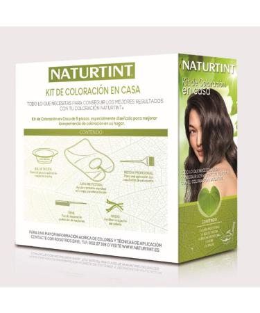 Naturtint Home Colour Kit with Accessories | Hair Dye Kit | No Metal Elements | Hair Dye Kit | Hairdressing Results from Home 5 Accesorios - Buy Online on SooperMarket.com