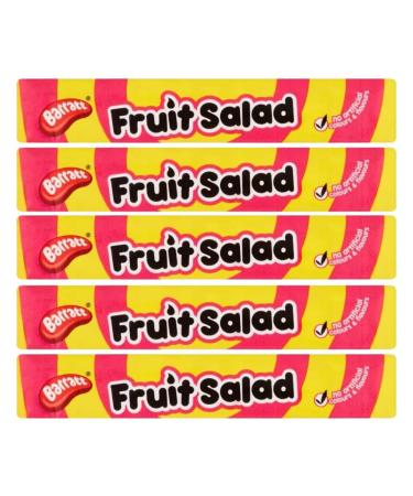 Sweets Bundle With Barratt Fruit Salad Stick Packs 36g (5 Pack)