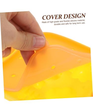 Alipis Baking Tools Silicone Molds Decorative Food Mold Ice Cube Tray Baby Food Mold Pudding Mold Flexible 15X12X3cm Yellow - Buy Online on SooperMarket.com