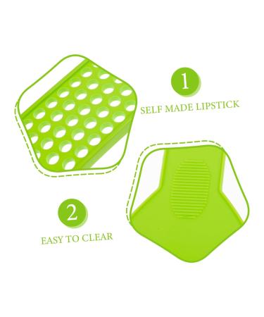 Angoily 50 Lipstick Filling Mold | Lip Tint Lip Gloss Lip Balm Tray & Spatula | DIY Lip Balm Craft Kit Supplies - Buy Online on SooperMarket.com