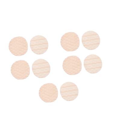 10 Pieces Breast Protectors Pads Reusable Pads Comfortable Breast Pads Supplies -Spill Pad Stickers Assorted Colors 12x12x0.2cm