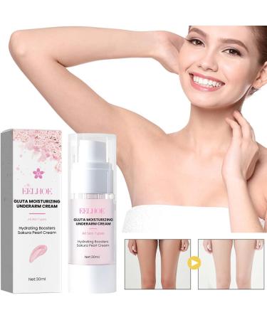 Sakura Whitening Cream Underarm Whitening Products Skin Lightening Cream for Private Area Armpit Knees and Elbows Skin Bleaching Cream Skin Whitening Cream for Suit All Skin Types - Buy Online on SooperMarket.com
