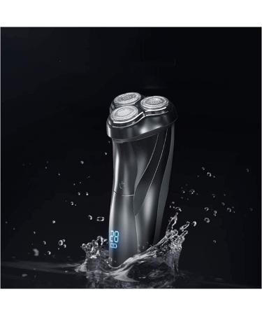 GeRRiT Electric Razor - Waterproof 3D Rechargeable Shaver for Men | Wet & Dry Rotary Shaving with Pop-up Trimmer & LED Display | 150 Mins Battery Life - Buy Online on SooperMarket.com