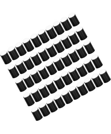 50 Pack Ink Pad Smudge Sponge Daubers Finger Sponge Plastic Sponge Round Head Blending Tool Special Tool for Manicure Grooming Manicure Tool Acrylic Nail Kits (Black) - Buy Online on SooperMarket.com