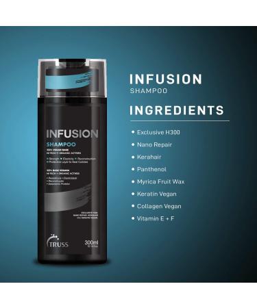 TRUSS Infusion Shampoo & Conditioner Set - Hydrating Hair Care Bundle - Buy Online on SooperMarket.com