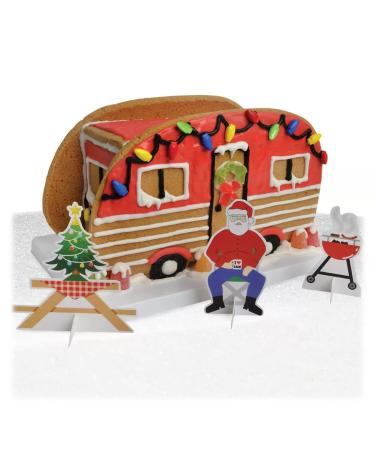 Holiday Gingerbread Camper Cookie Kit - 23.18 oz | Festive DIY Baking Set - Buy Online on SooperMarket.com