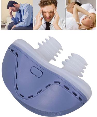 Electric Snoring Relief Device for Anxiety-Free Easy Breathing - Blue - Buy Online on SooperMarket.com