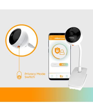 Chillax Giraffe Pro Smart Baby Monitor  WiFi Baby Monitor with Full HD 1080p Camera and 4.3 Video Parent Unit  Privacy Protection Switch  Auto Dimming LED  Gooseneck  2-Way Audio  Night Vision - Buy Online on SooperMarket.com