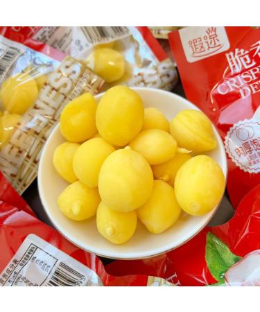 Sour and Sweet Crispy Peach Fruit Snacks Small Peaches Honey Peach Pickled Fruits Dried Fruit Preserved Fruit Sweets Candy Snacks Desserts Vegan Healthy Snacks Food Casual Snacks gift pack (20bag)