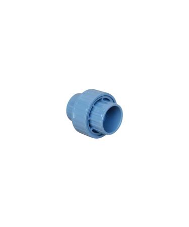 PVC screw connection 50 mm pipe connector adhesive sleeve