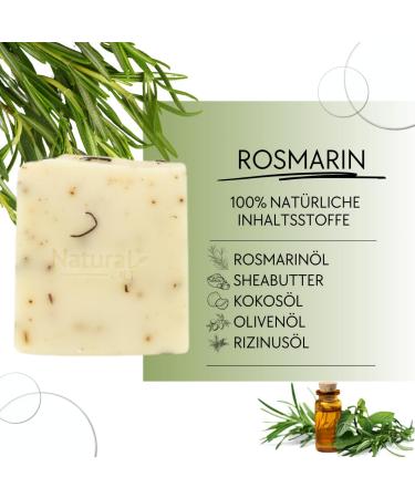 Natural Cilt Rosemary Soap - 100% Natural Handmade Shower Soap for All Skin Types - Certified & Chemical-Free - 100g (1 Pack) - Buy Online on SooperMarket.com