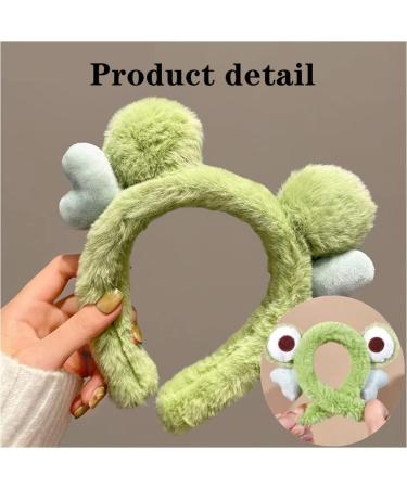 JLEivvi 2 Pieces Frog Makeup Headband Cute Frog Hair Hoop Frog Spa Headband Cartoon Frog Hair Bands Frog Hair Accessories For Face Washing Shower Sports Yoga Beauty Skincare - Buy Online on SooperMarket.com