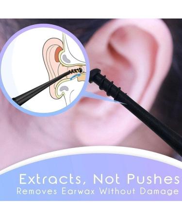 4pcs Double-Head Silicone Ear Cleaner | Soft Rotating Earpick Tool for Wax Removal - Buy Online on SooperMarket.com