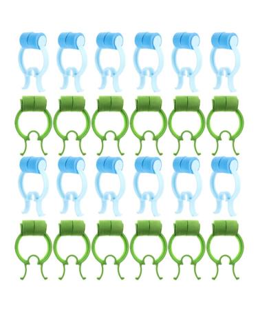 Stop Nosebleeds Clips Stop Snoring 24pcs Stop Nosebleeds Epistaxis Clip Nose Bleed Stopper Nasal Clip Nose Bleed Clips Foam Nose Clips for Accidental or Emergency Condition