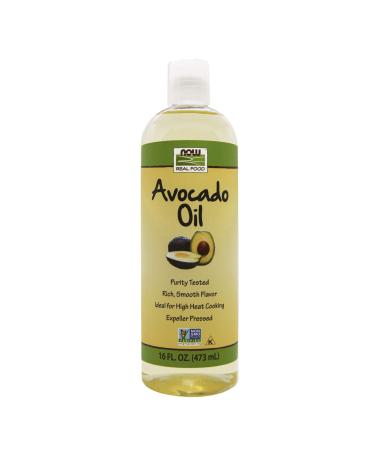 Now Foods Real Food Avocado Oil 16 fl. oz (473 ml)