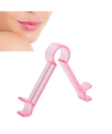 Lip Enhancer Tool - Lip Plumping Device for Clearer Jaw Line Reduce Lips Wrinkles Anti Aging Facial Exerciser Enhancer (Red)