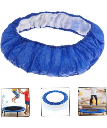 Eaarliyam 54 Inch Round Trampoline Spring Cover Pad - Blue Mini Fitness Skirt Replacement - Buy Online on SooperMarket.com