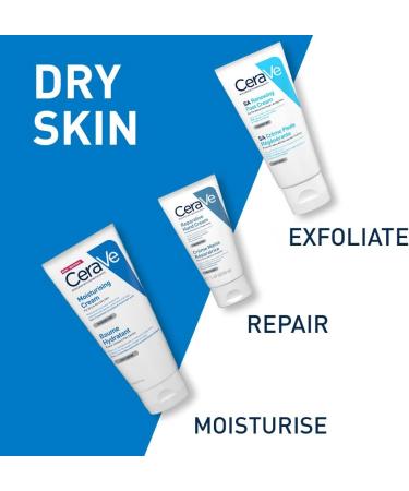 CeraVe Moisturising Cream for Dry to Very Dry Skin with Hyaluronic Acid and Ceramides - 177 ml - Buy Online on SooperMarket.com