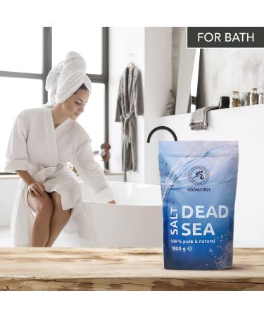 Buy 100% Pure Dead Sea Salt 11 lb | Natural Bathing & Body Care | Wellness Benefits for Sleep & Relaxation - Buy Online on SooperMarket.com