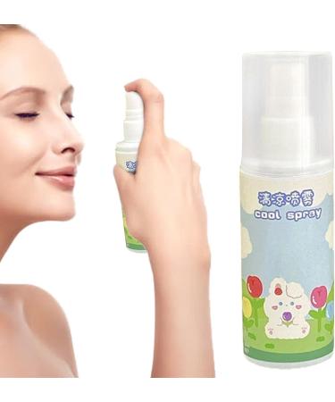 Teksome Instant Cooling Mist - 80ml Instant Cooling & Nourishing Spray Small Lightweight Instantly Reduce Temperature Spray Refreshing Protective Skin-friendly Spray For Outdoor Activities rabbit - Buy Online on SooperMarket.com