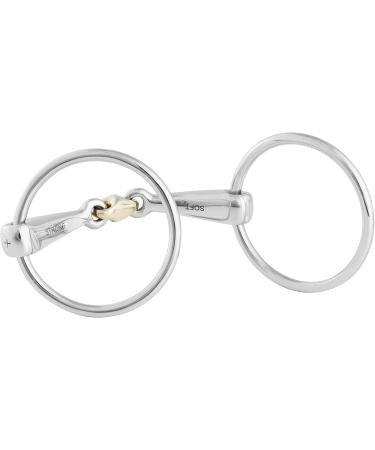 St bben Bit 2233 Loose Ring Snaffle - 2 in 1 Double Broken - 14.0 cm - 16 mm - Sweet Copper Middle Piece - International Shipping - Buy Online on SooperMarket.com